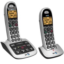BT 4600 TWIN DECT PHONES WITH TAM