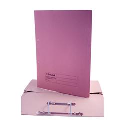 GUILDHALL PKT TRANSFER SPRING FILE PINK