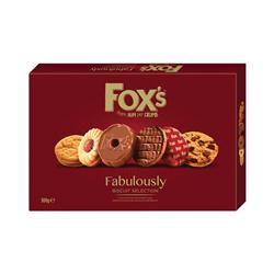 FABULOUSLY FOXS BISCUIT SELECTION 275G