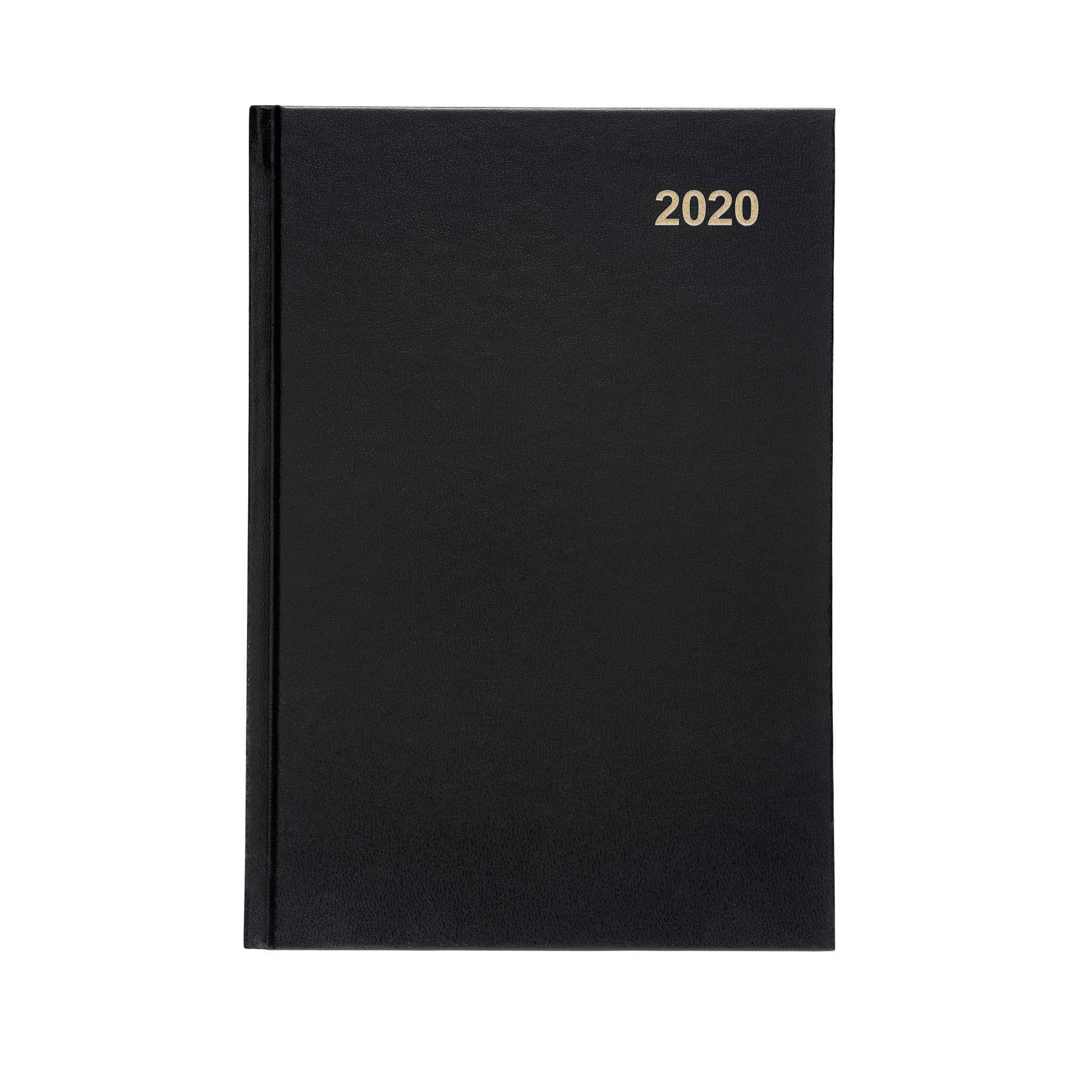 5 STAR 2020 A5 DAY TO PAGE DIARY BLACK