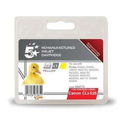 5 STAR CANON INK CART YELLOW CLI-526Y
