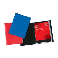 5 STAR SOFT COVER DISP BK 10 PKT RED