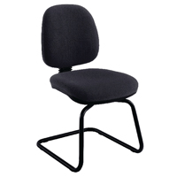 FF JEMINI MEDIUM BACK VISITOR CHAIR CHAR FF JEMINI MEDIUM BACK VISITOR CHAIR CHAR