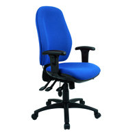 CAPPELA BLUE RADIAL H/BACK POSTURE CHAIR