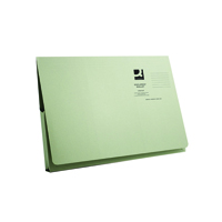 Q-CONNECT GREEN LONG FLAP WALLET PK50