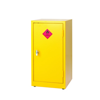 HAZARDOUS STORE CABINET 36IN C/W 1 SHELF