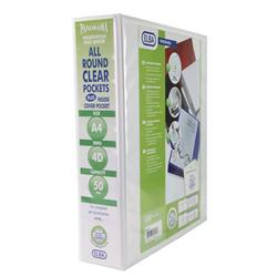 ELBA PRESRB 50MM A4 4RWHT 400001309 PK10 ELBA PRESRB 50MM A4 4RWHT 400001309 PK10