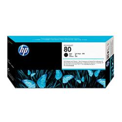 HP 80 INKJETPRINTHEAD&CLEANER BLK C4820A HP 80 INKJETPRINTHEAD&CLEANER BLK C4820A