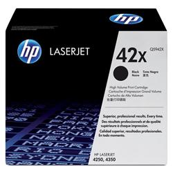 HP 42X TONER CART HY BLACK Q5942X