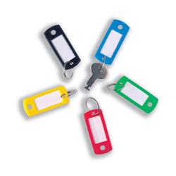 5 STAR KEY FOBS 50X22MM ASST PK100 5 STAR KEY FOBS 50X22MM ASST PK100