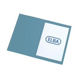 ELBA SQ CUT FLDRS A4 BLUE 100090203
