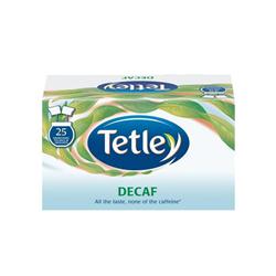 TETLEY DRAWSTRINGENVELOPEDECAF PK25 1285 TETLEY DRAWSTRINGENVELOPEDECAF PK25 1285