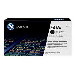 HP TONER CART 507A BLACK CE400A
