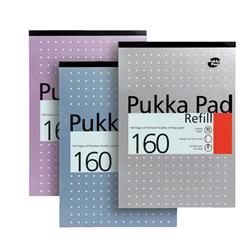 PUKKA A4 REFILLPAD WHT160PG REF80/1 PK6