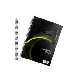 CAMBRIDGE NOTEBOOK RCY W/BD 100P A4 PK5
