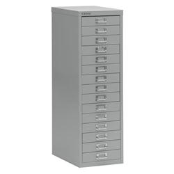 &BISLEY SOHO 15-DWR MULTIDRAWER GREY &BISLEY SOHO 15-DWR MULTIDRAWER GREY