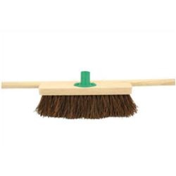 STIFF BASSINE BROOM BKT & HANDLE 24 INCH STIFF BASSINE BROOM BKT & HANDLE 24 INCH