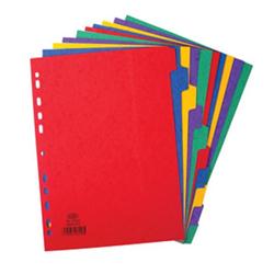 ELBA DIVIDER 10PRT A4PLUS ASST 400007516 ELBA DIVIDER 10PRT A4PLUS ASST 400007516