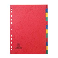 ELBA DIVIDER JAN-DEC A4 ASST 400007517 ELBA DIVIDER JAN-DEC A4 ASST 400007517