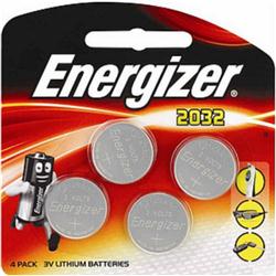 ENERGIZER LITHIUM 2032/CR2032 PK4 ENERGIZER LITHIUM 2032/CR2032 PK4