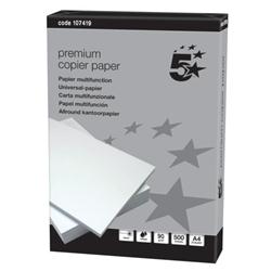 5 STAR PREM COPIER PPR A4 90G PK500 BX5 5 STAR PREM COPIER PPR A4 90G PK500 BX5