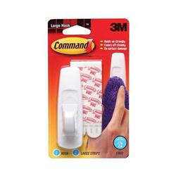 COMMAND LARGE OVAL ADHESIVE HOOK COMMAND LARGE OVAL ADHESIVE HOOK