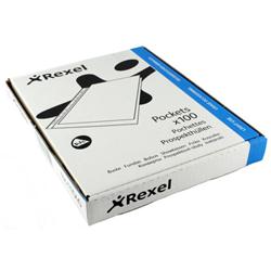 REXEL SUPERFINE PCKTS A4RSP11040 PK.100 REXEL SUPERFINE PCKTS A4RSP11040 PK.100