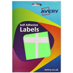 AVERY RECT LABEL WLT 50X80FLO GRN 16-101