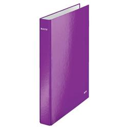 LEITZ R/BINDER WOW A4 D RING PURPLE PK10 LEITZ R/BINDER WOW A4 D RING PURPLE PK10