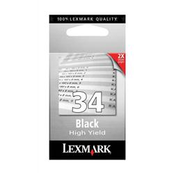 LEXMARK HIYIELD INKCART BLACK 18C0034E