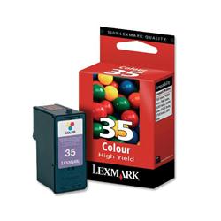 LEXMARK HIYIELD INK CART COLOUR 18C0035E