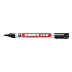 EDDING 400 PERM MKR 1MM BULLET BLK PK10 EDDING 400 PERM MKR 1MM BULLET BLK PK10
