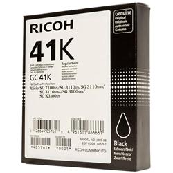 RICOH GC41K INKJET CART BLACK 405761 RICOH GC41K INKJET CART BLACK 405761
