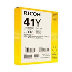 RICOH GC41Y INKJET CART YELLOW 405764 RICOH GC41Y INKJET CART YELLOW 405764