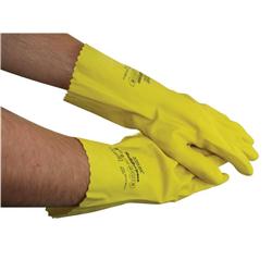 RUBBER GLOVES MEDIUM YELLOW PAIR RUBBER GLOVES MEDIUM YELLOW PAIR