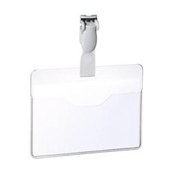 DURABLE VISITOR BADGE 60X90MM PK25 DURABLE VISITOR BADGE 60X90MM PK25
