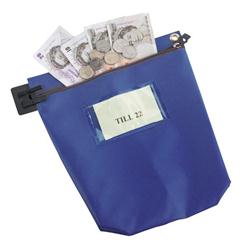 CASH BAG MEDIUM BLUE REF CB1B