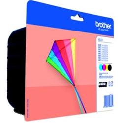 BROTHER LC223VALBP IJ CARTS B/C/M/Y PK4 BROTHER LC223VALBP IJ CARTS B/C/M/Y PK4