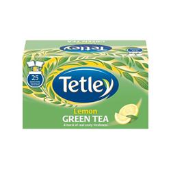 GREEN TEA WITH LEMON TEABAGS PK25 1296 GREEN TEA WITH LEMON TEABAGS PK25 1296
