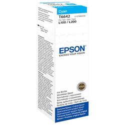 )EPSON T6642 CYN INK ECO BOTT C13T664240