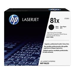 HP TONER CART 81X HY BLACK CF281X HP TONER CART 81X HY BLACK CF281X