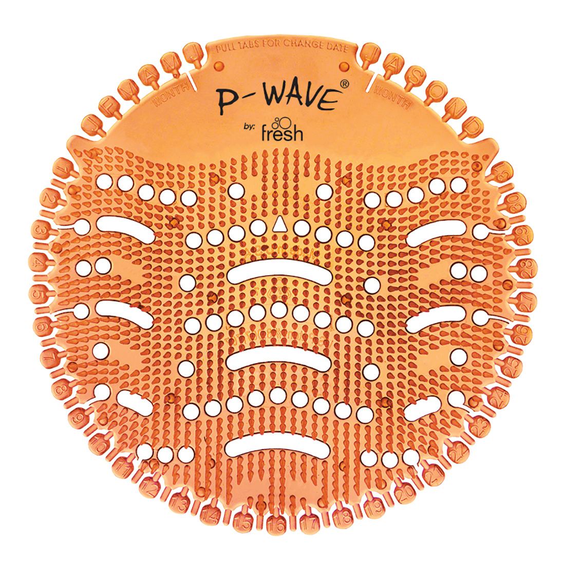 P-WAVE SLANT6 URINAL SCREENS MANGO PK10 P-WAVE SLANT6 URINAL SCREENS MANGO PK10