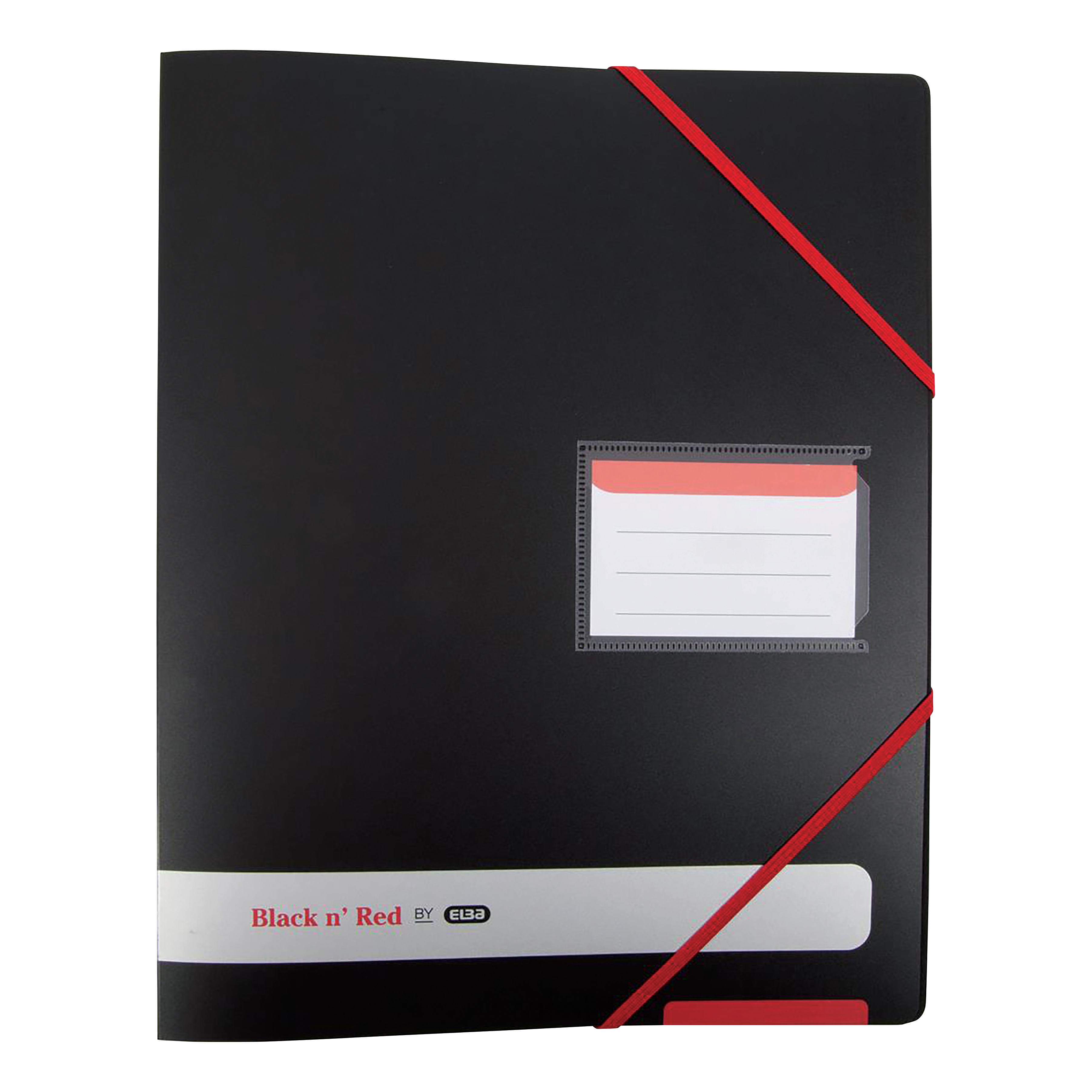 BLACK N RED RBNDR 4-RING PP A4 16MM BLACK N RED RBNDR 4-RING PP A4 16MM