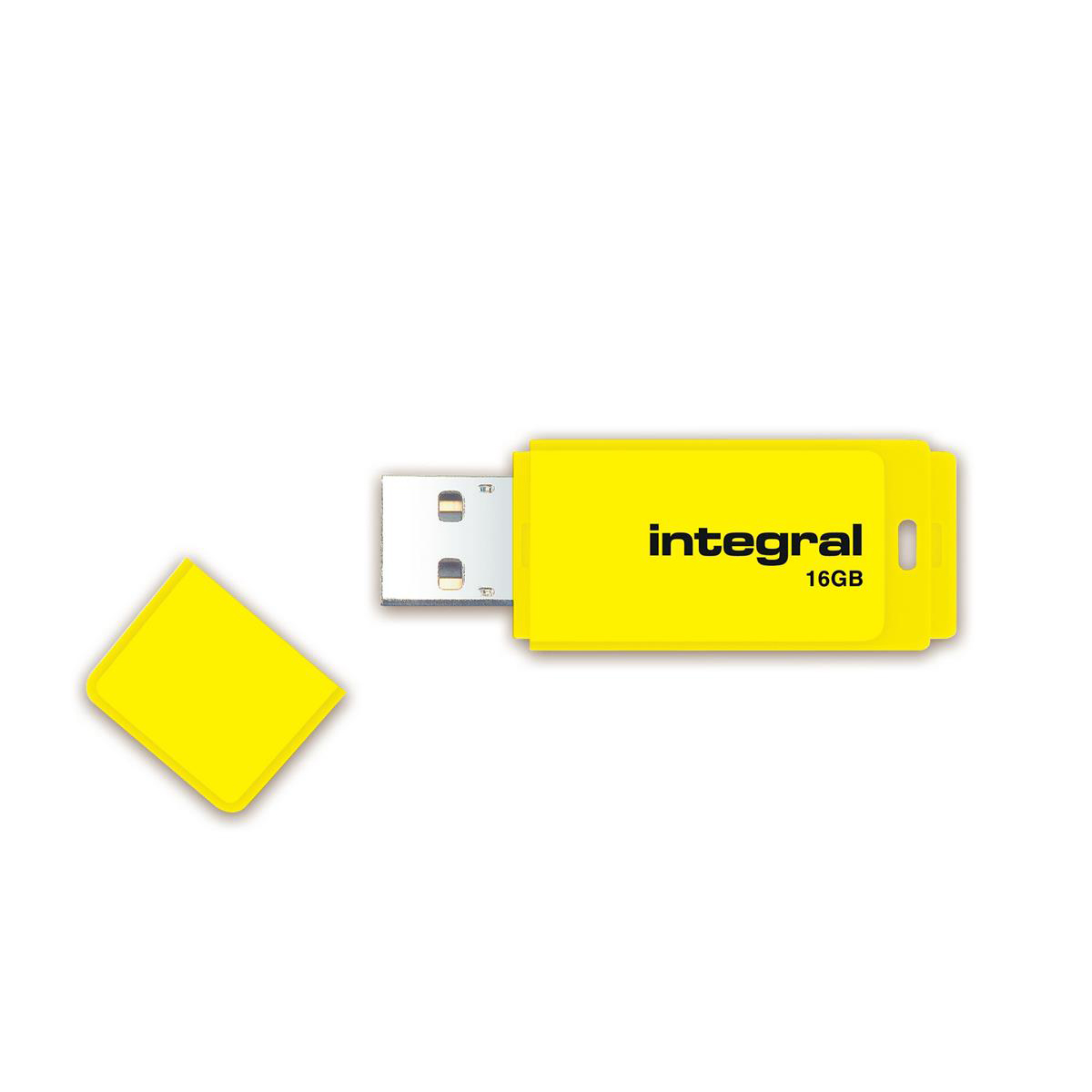 INTEGRAL NEON USB DRIVE 2.0 16GB YELLOW