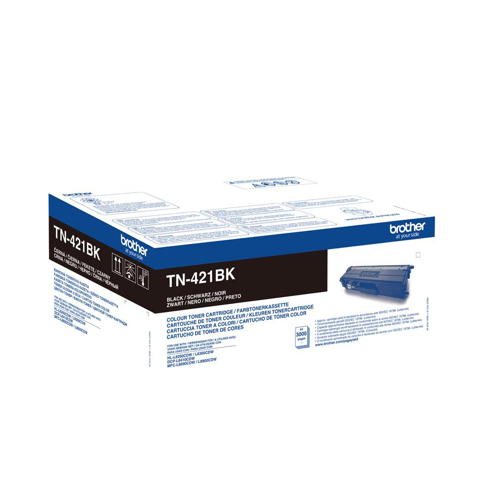 BROTHER TN421BK TONER CARTRIDGE BLACK