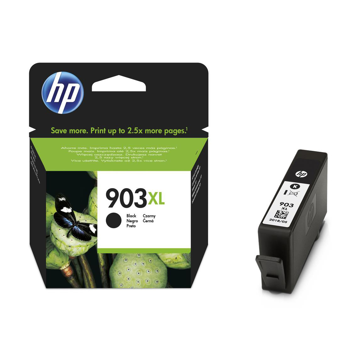 HP NO.903XL HY IJCART BLACK T6M15AE HP NO.903XL HY IJCART BLACK T6M15AE