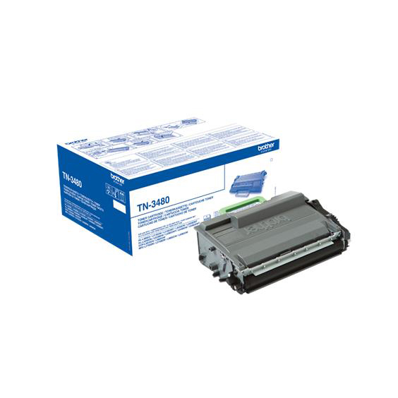 BROTHER TN3480 HY TONER CART BLACK BROTHER TN3480 HY TONER CART BLACK