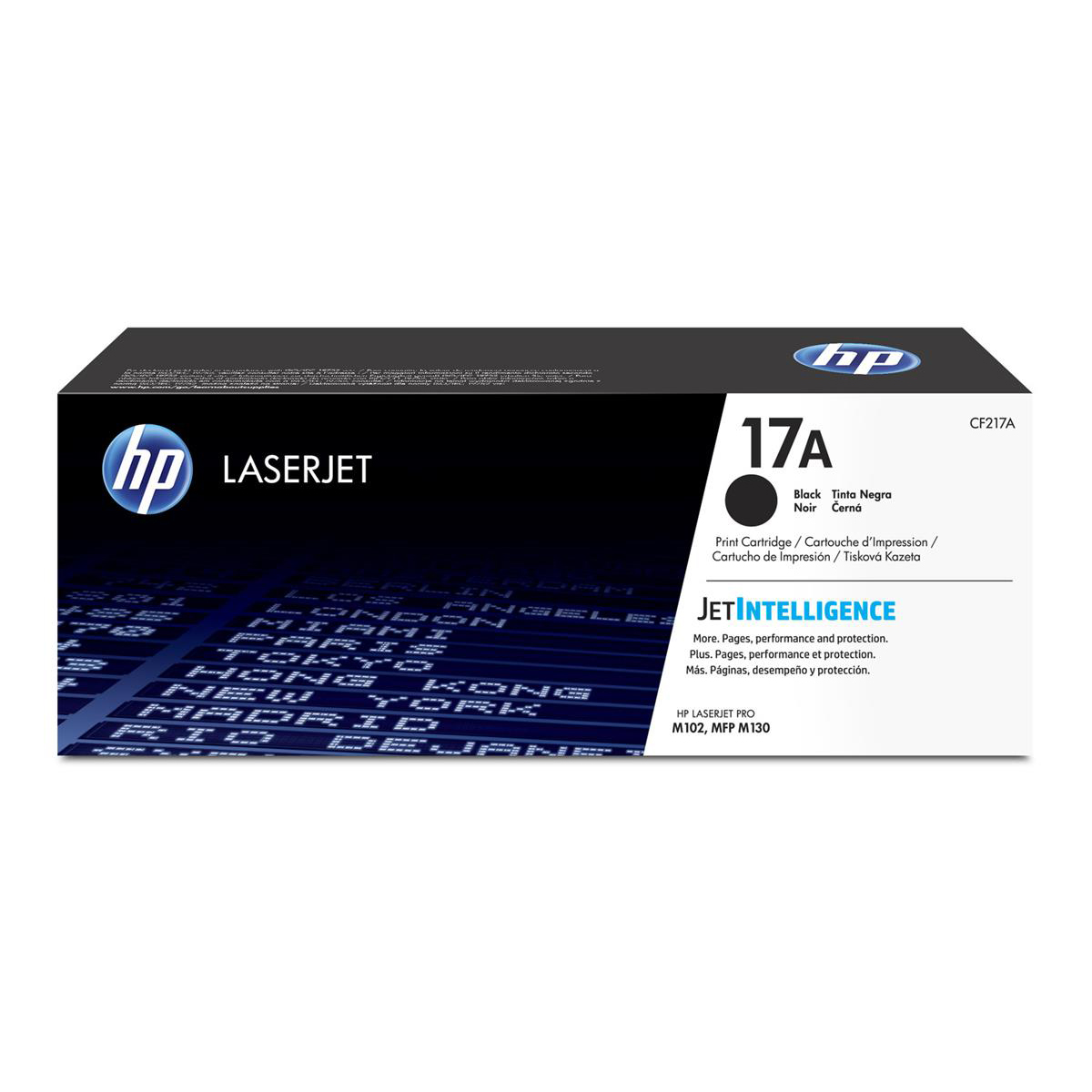 HP TONER CART 17A BLACK CF217A