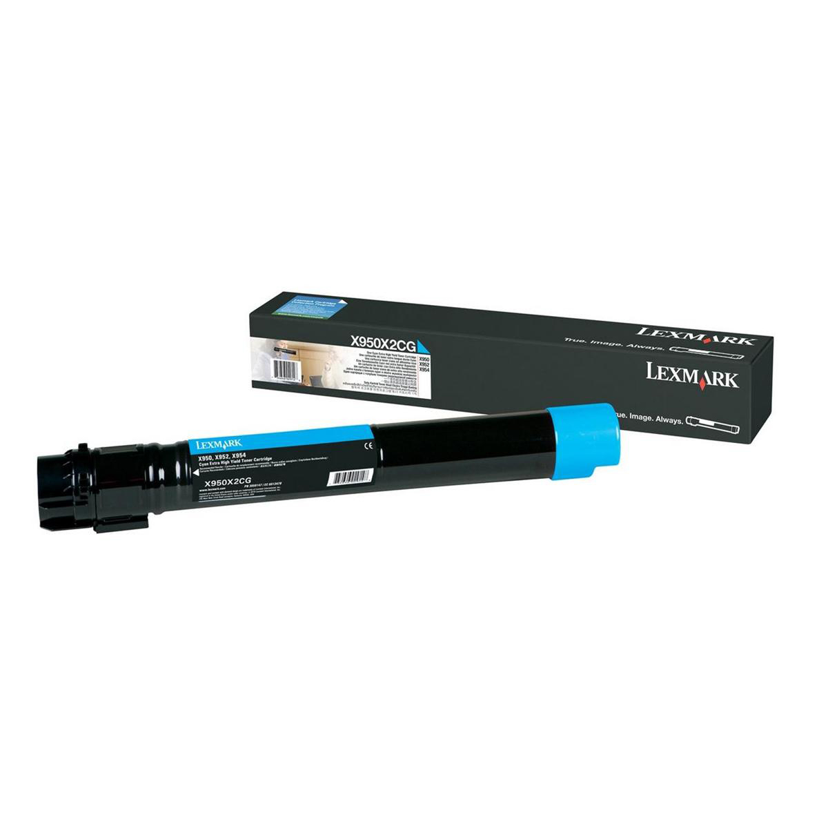 LEXMARK X95X TONERCART XHY CYAN X950X2CG LEXMARK X95X TONERCART XHY CYAN X950X2CG