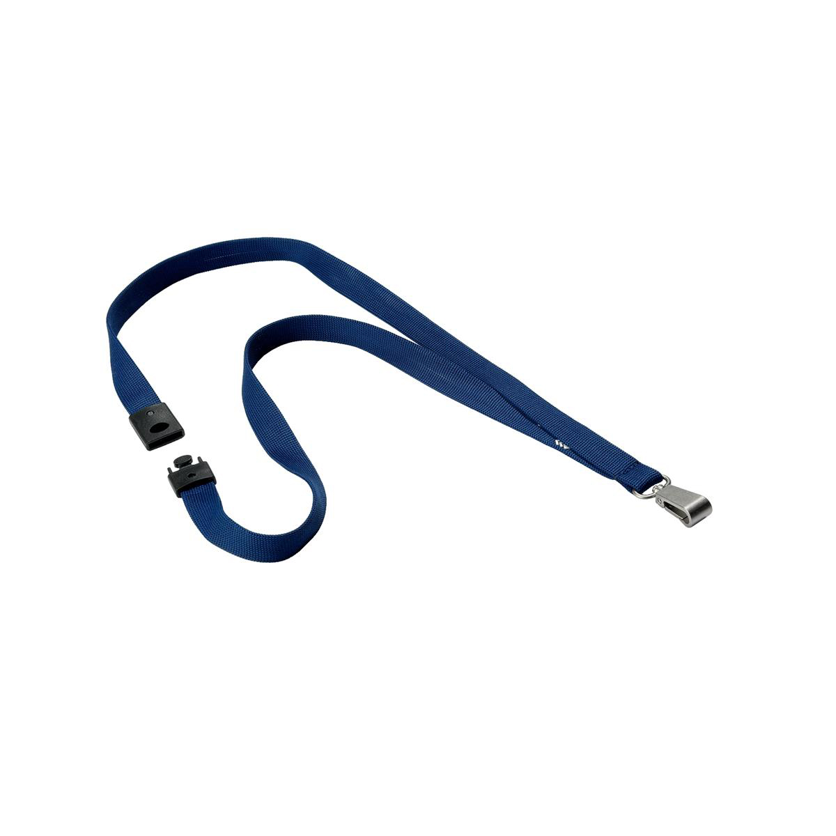 DURABLE SOFT TEXTILE LANYARD MIDBLU PK10 DURABLE SOFT TEXTILE LANYARD MIDBLU PK10